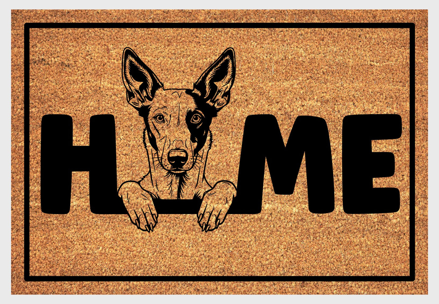 Podenco Doormat #3 - Podenco Welcome Mat - 3 Sizes Available