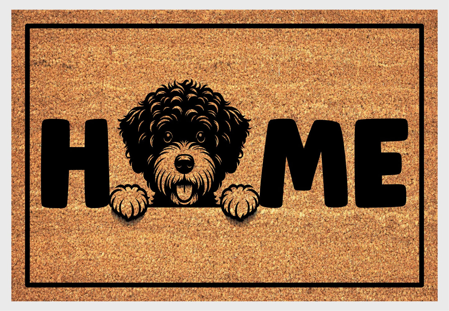 Portuguese Water Dog Doormat #1 - Portuguese Water Dog Welcome Mat - 3 Sizes Available