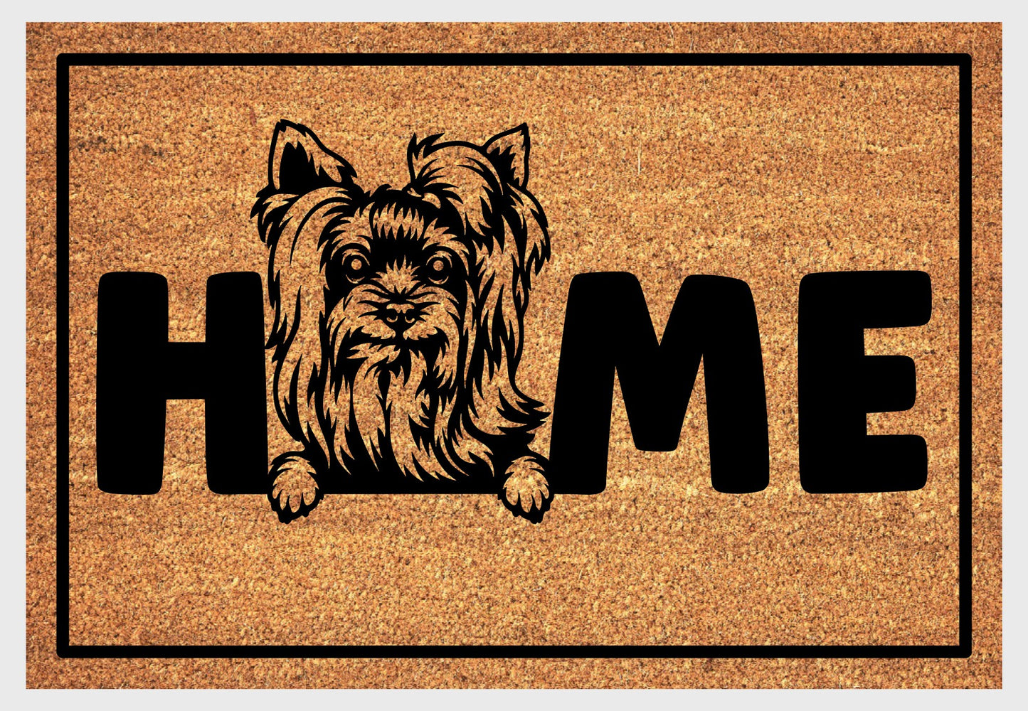 Yorkshire Terrier Doormat #1 - Yorkshire Terrier Welcome Mat - 3 Sizes Available