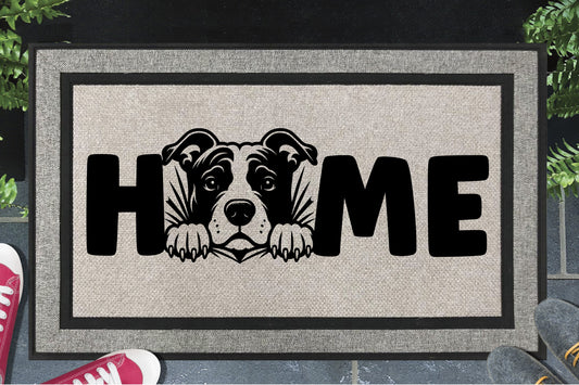 American Pit Bull Terrier Doormat #1 - All Weather - American Pit Bull Terrier Welcome Mat