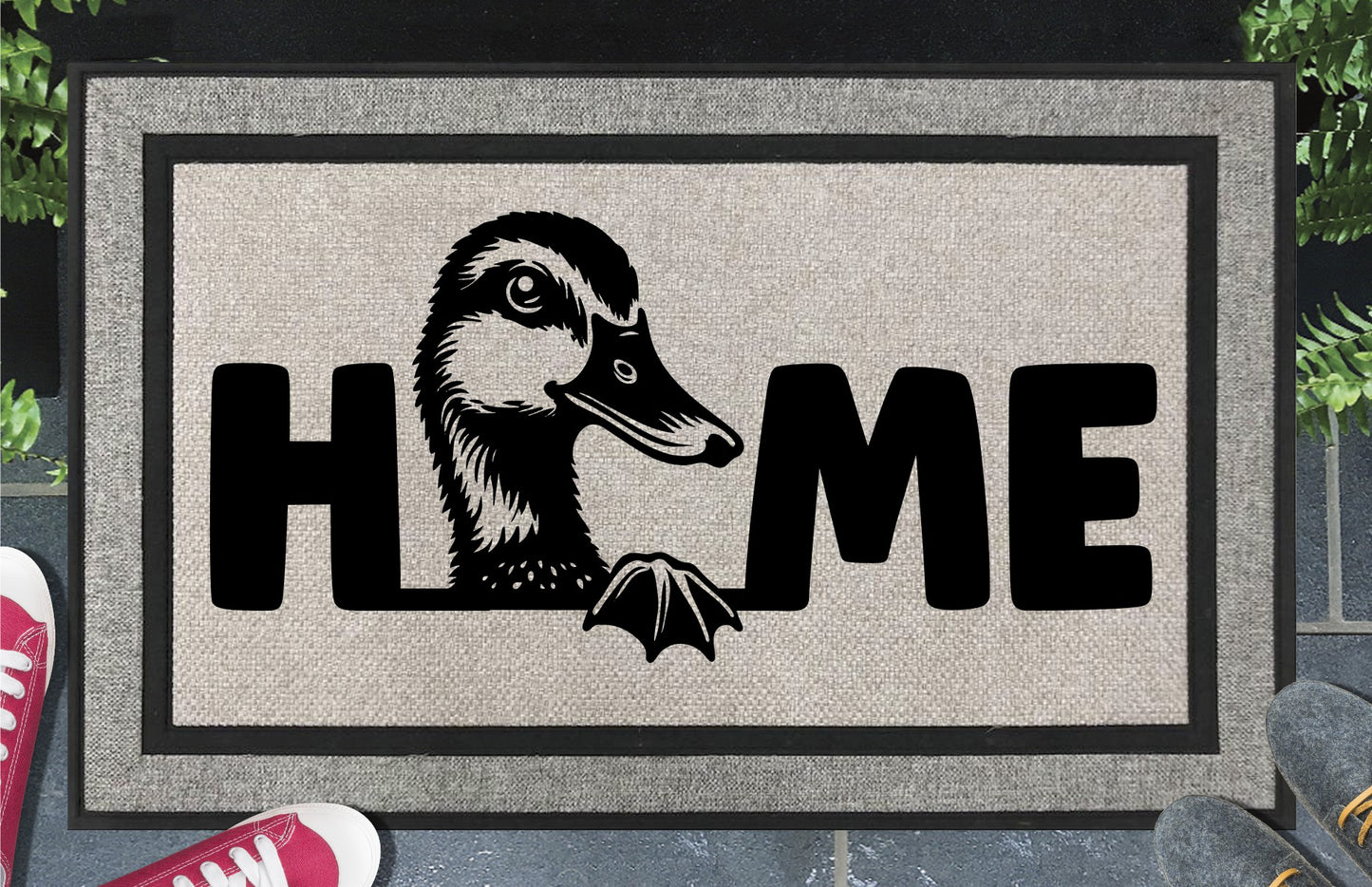 Duck Doormat #2 - All Weather - Duck Welcome Mat