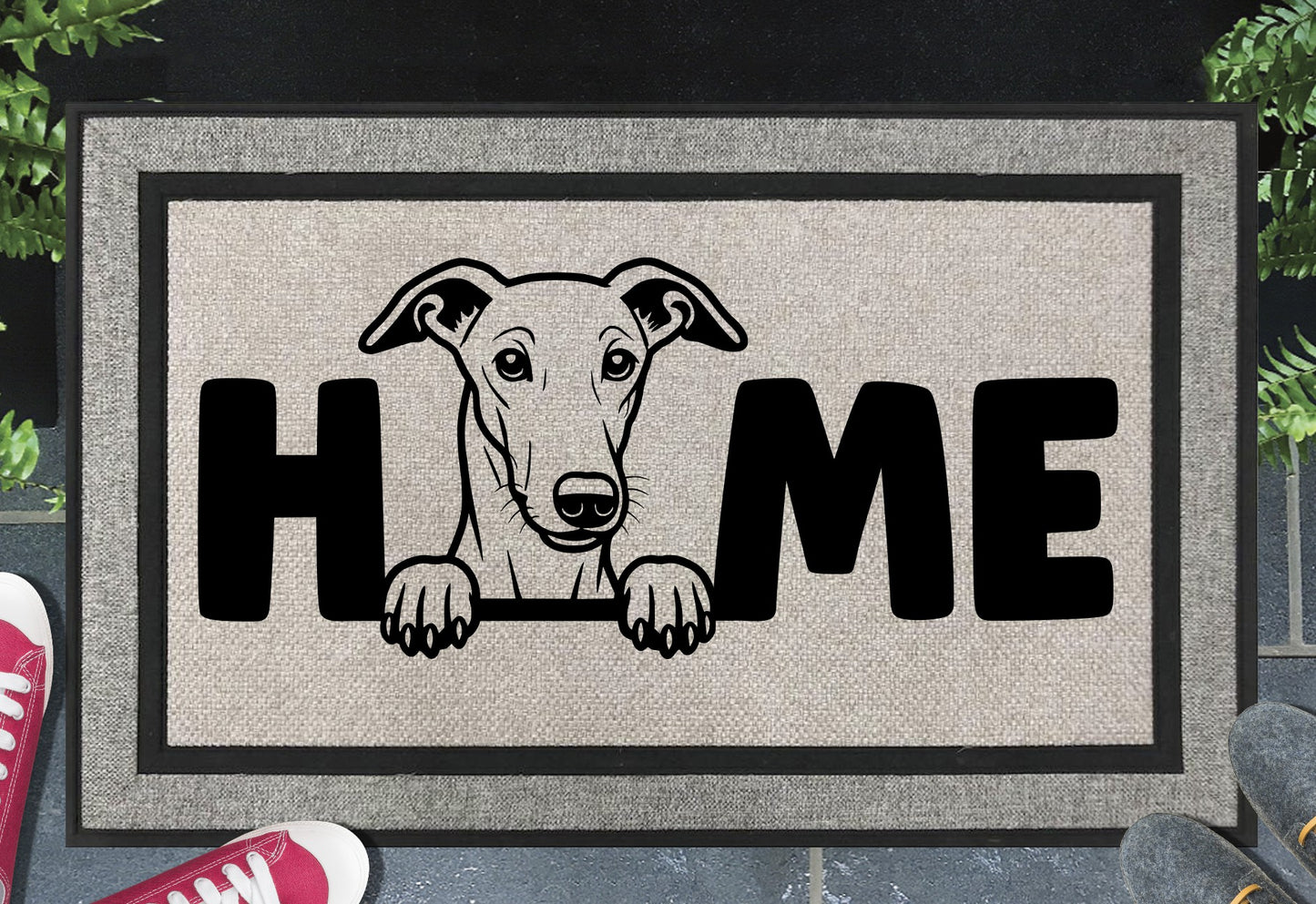 Galgo Doormat #3 - All Weather - Galgo Welcome Mat