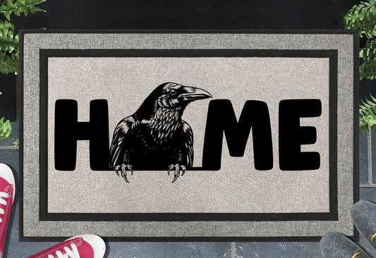 Raven Doormat #4 - All Weather - Raven Welcome Mat