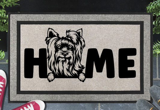 Yorkshire Terrier Doormat #1 - All Weather - Yorkshire Terrier Welcome Mat
