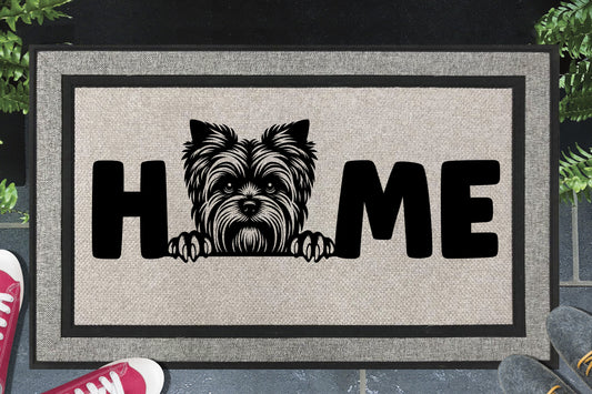 Yorkshire Terrier Doormat #2 - All Weather - Yorkshire Terrier Welcome Mat
