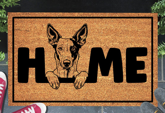 Podenco Doormat #3 - Podenco Welcome Mat - 3 Sizes Available