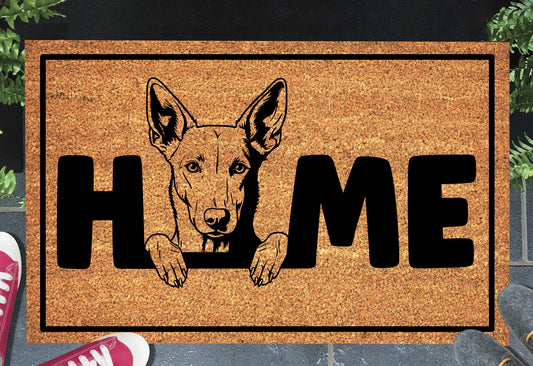 Podenco Doormat #4 - Podenco Welcome Mat - 3 Sizes Available