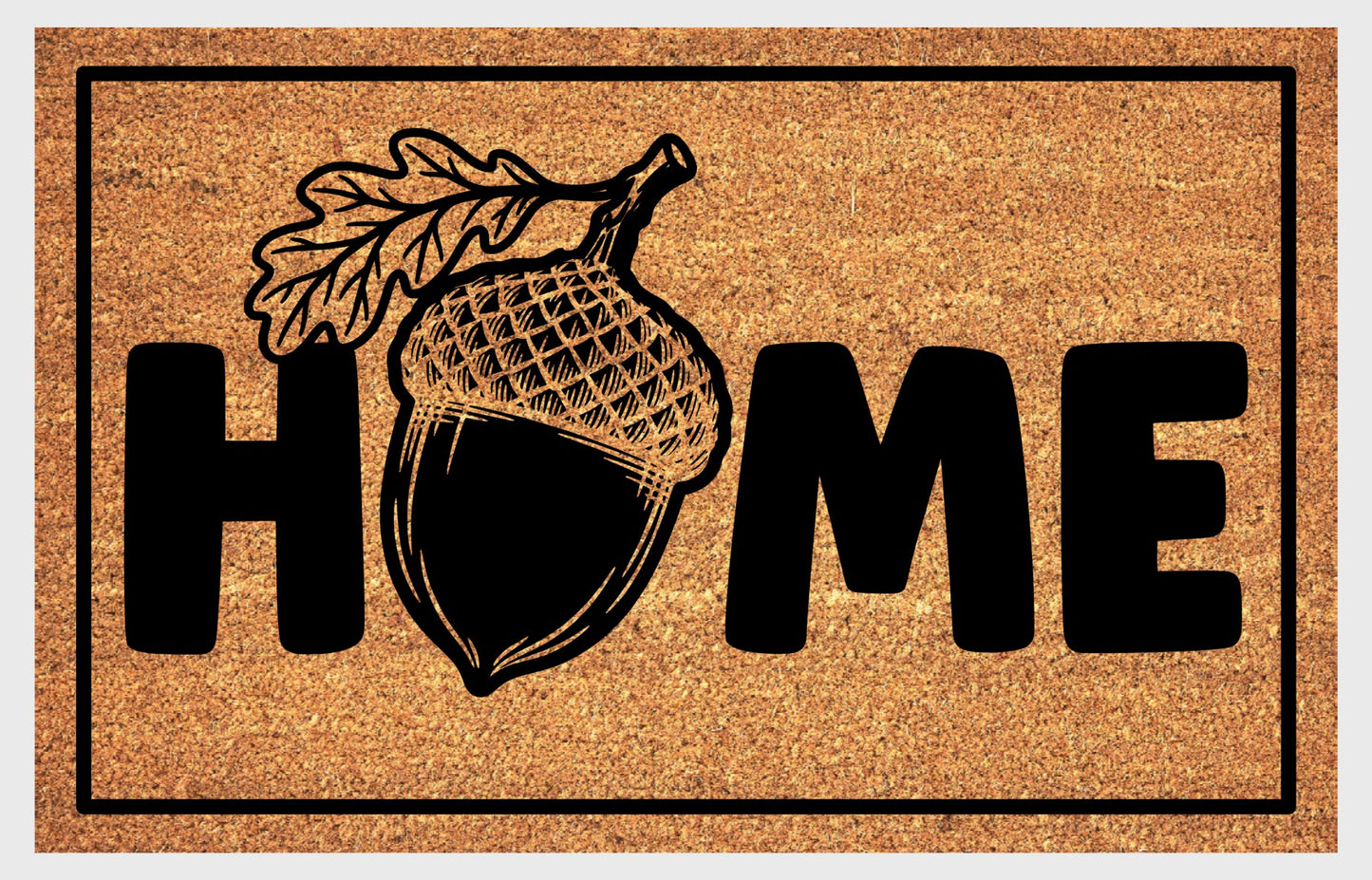 Acorn Doormat #1 | Oak Tree Welcome Mat