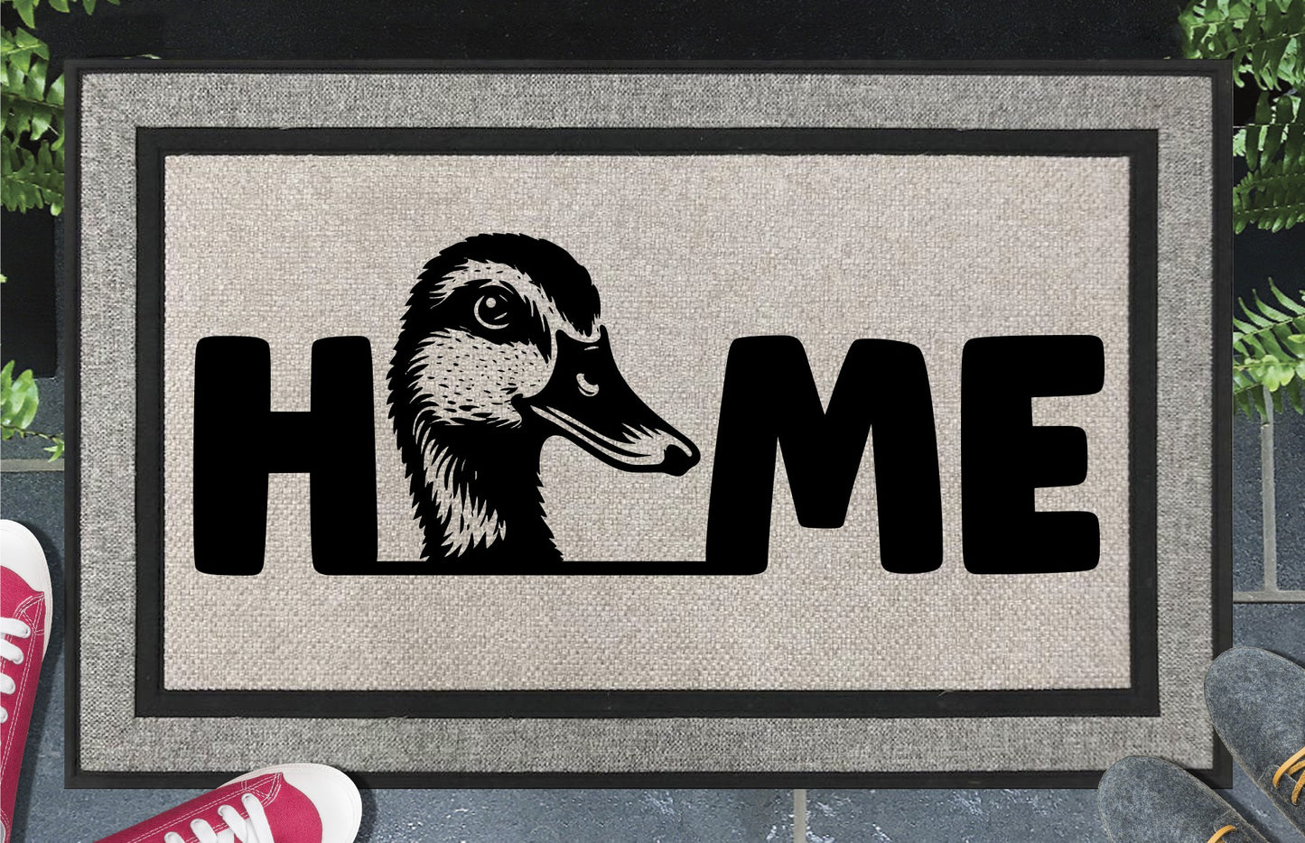 Duck Doormat #1 - All Weather - Duck Welcome Mat