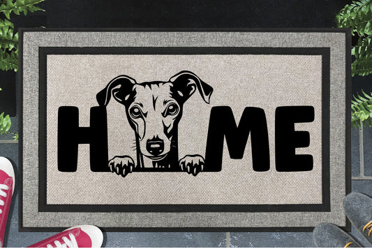 Italian Greyhound Doormat #4 - All Weather Mat