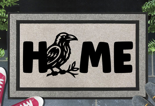 Raven Doormat #1 - All Weather - Raven Welcome Mat