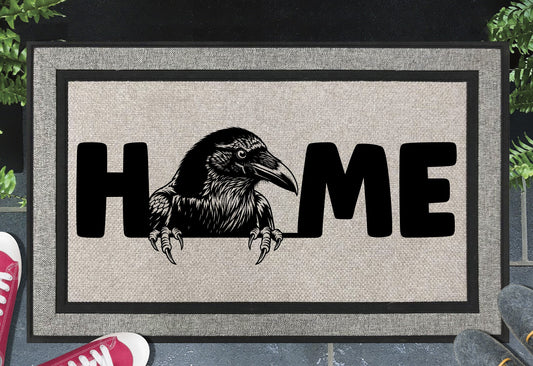 Raven Doormat #3 - All Weather - Raven Welcome Mat
