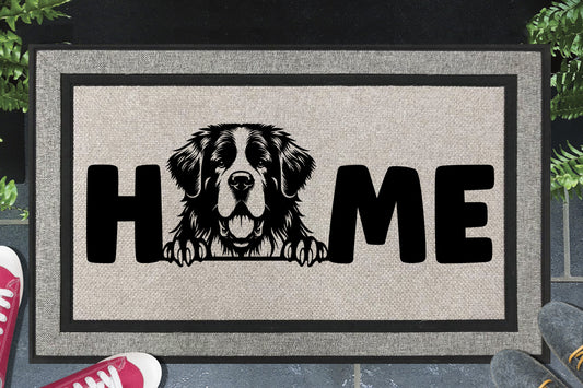 Saint Bernard Doormat #1 - All Weather - Saint Bernard Welcome Mat