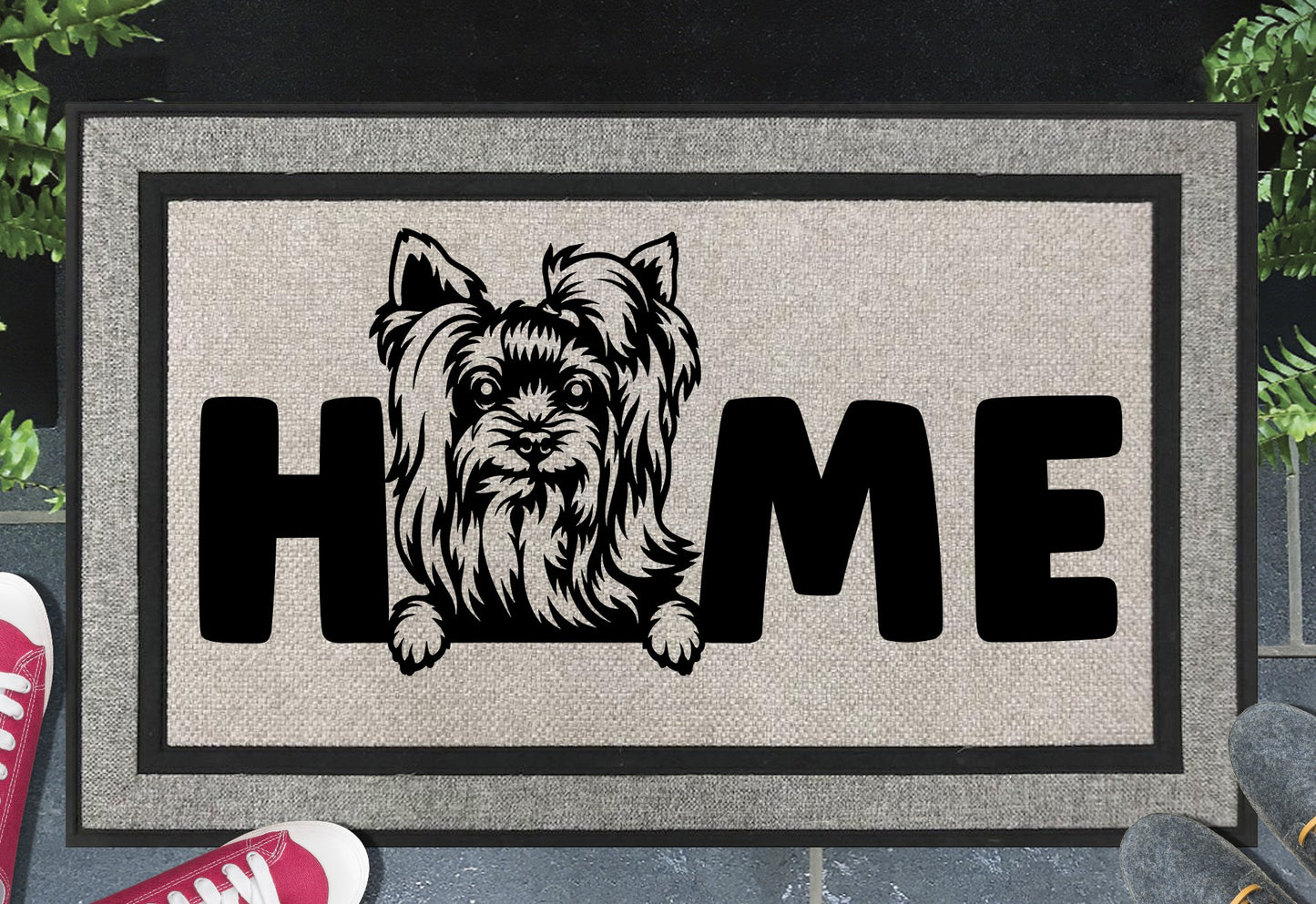 Yorkshire Terrier Doormat #1 - All Weather - Yorkshire Terrier Welcome Mat
