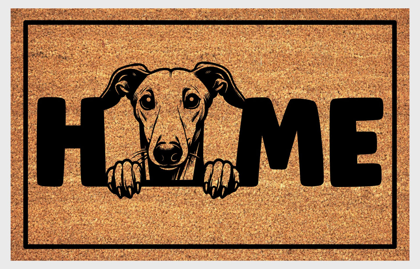Whippet natural coir doormat
